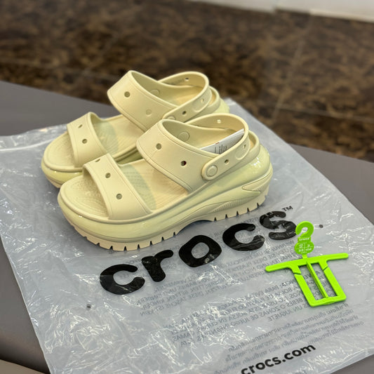 Crocs Mega Crush Sandal Bone