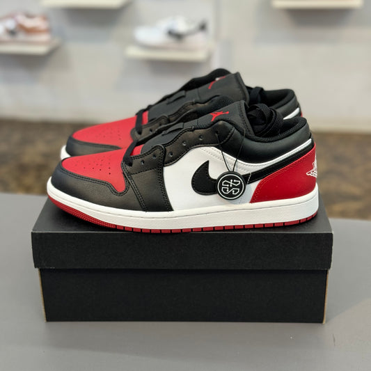 Jordan 1 Low Bred Toe 2.0