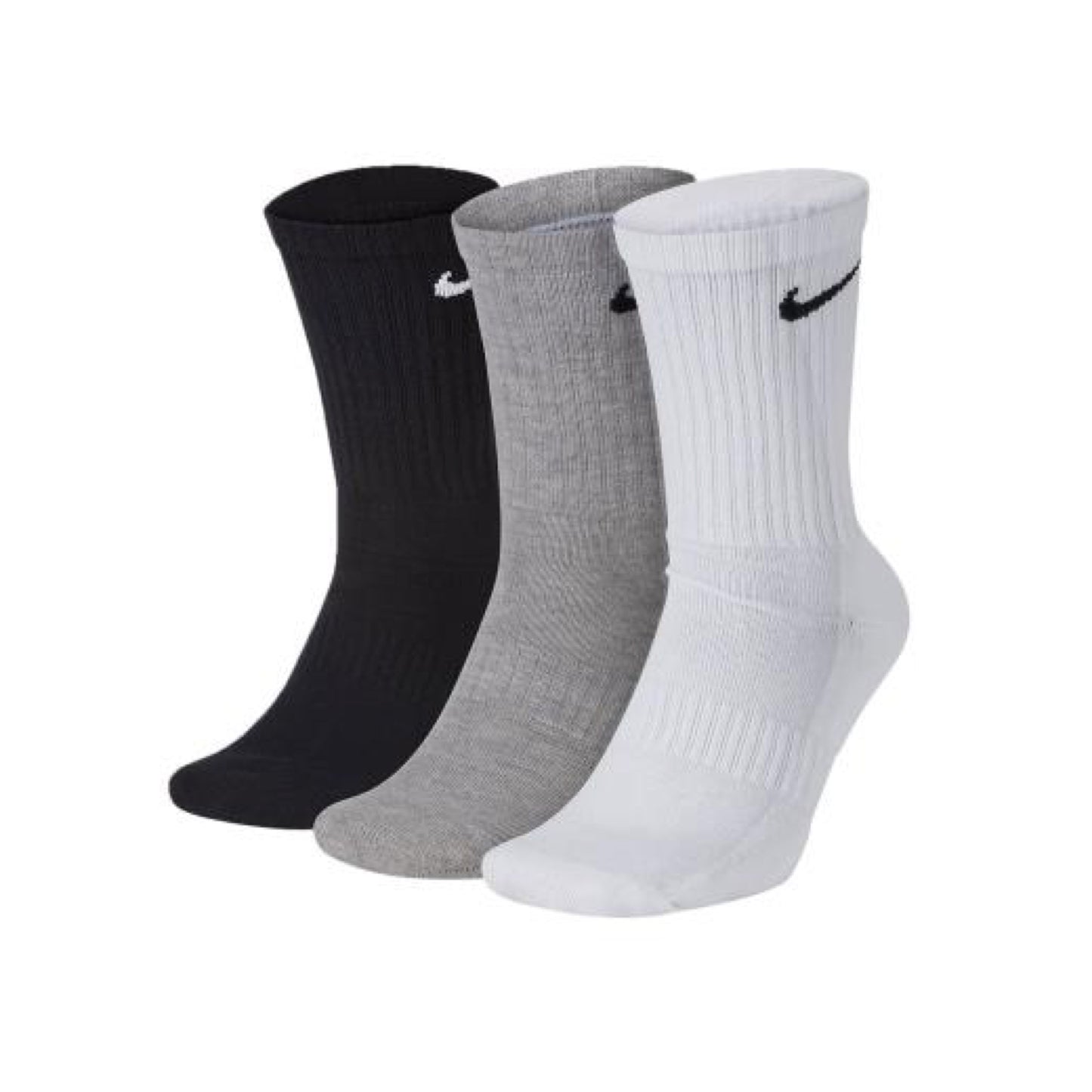 Nike Everyday Light Crew Sock 3 Colors Pack