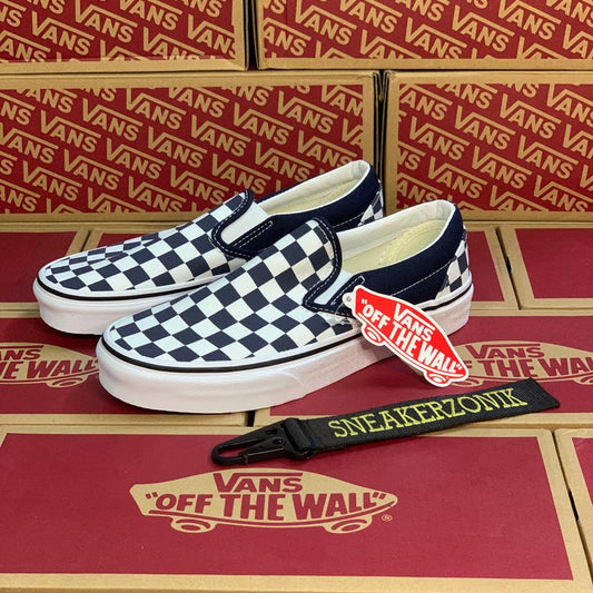 Vans Checkerboard Slip-on Parisian / Navy - sneakerzonik