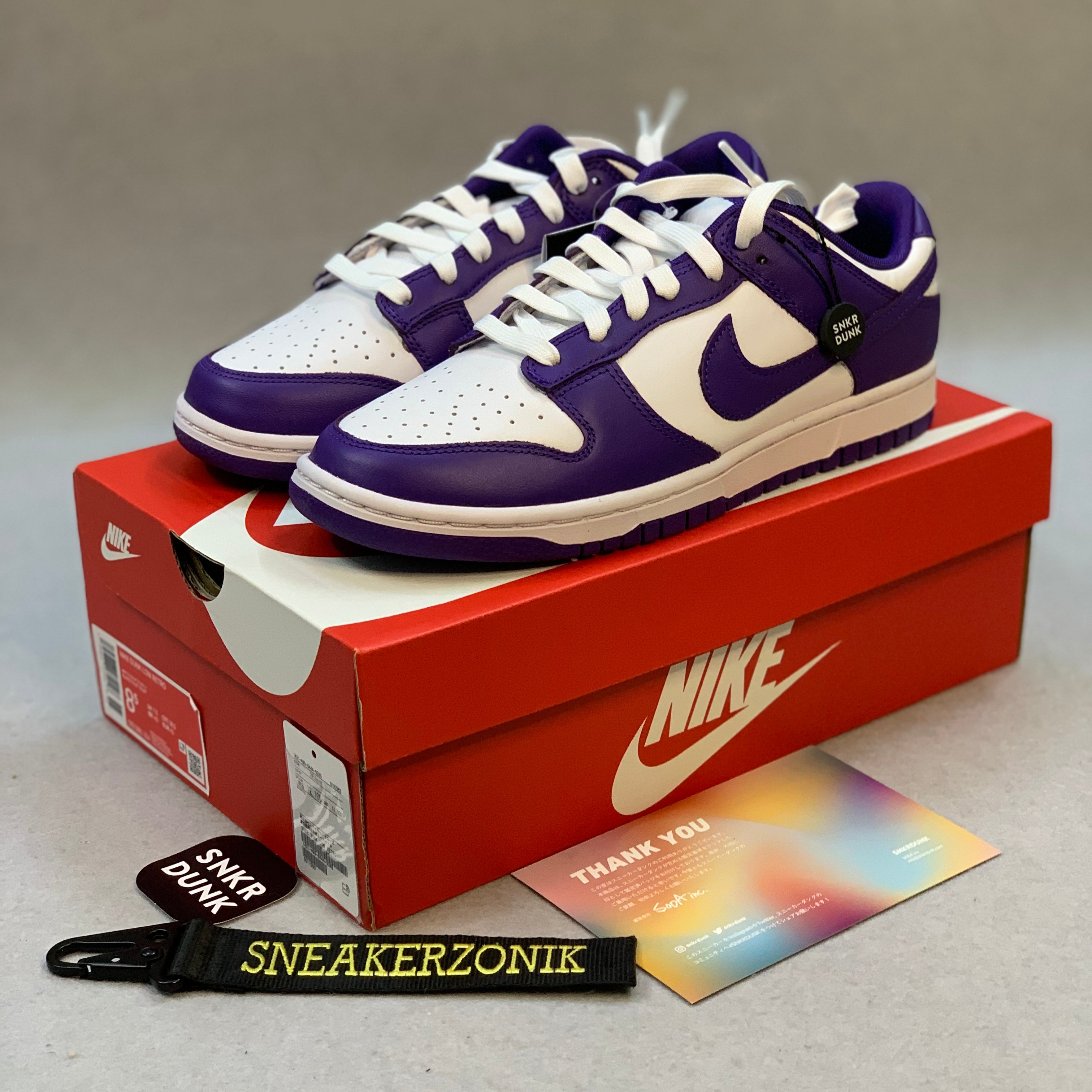 Nike Dunk Low Court Purple