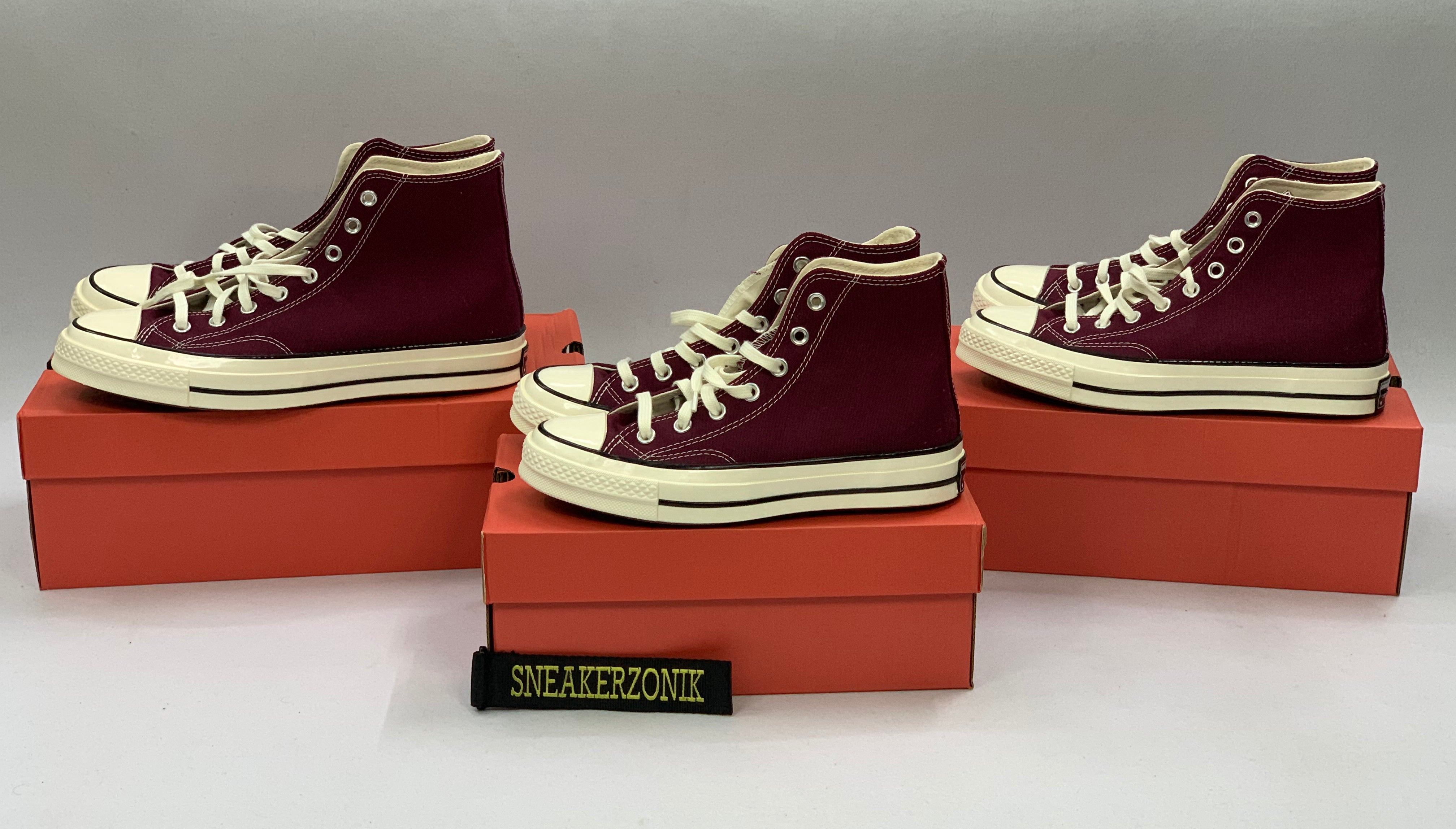 Converse 70s outlet dark burgundy